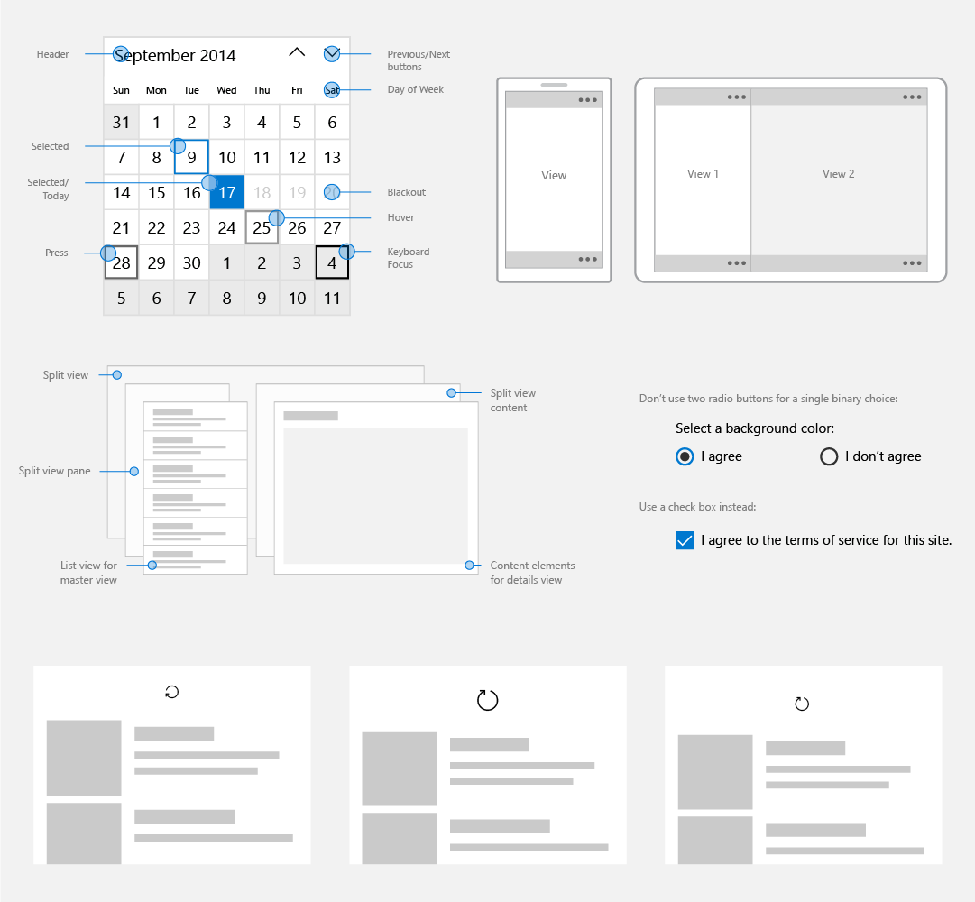 UX/Production: Microsoft Windows Fluent Style Guide