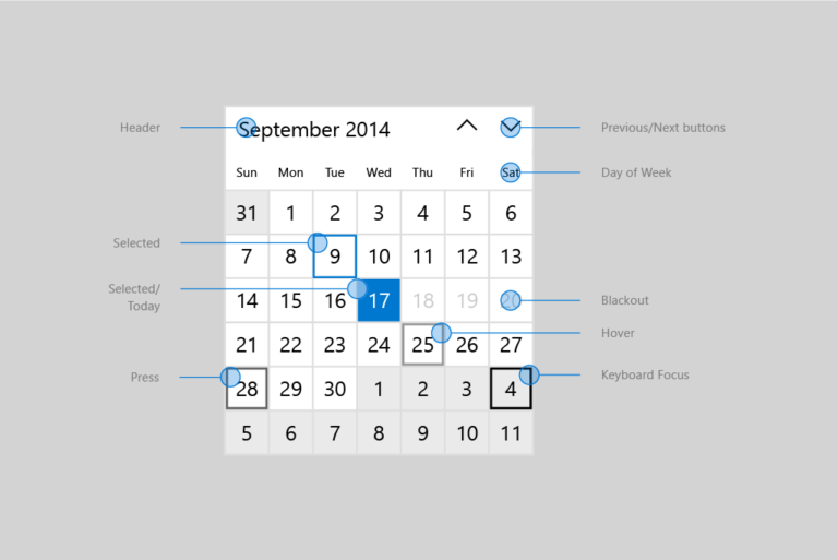 UX/Production: Microsoft Windows Fluent Style Guide