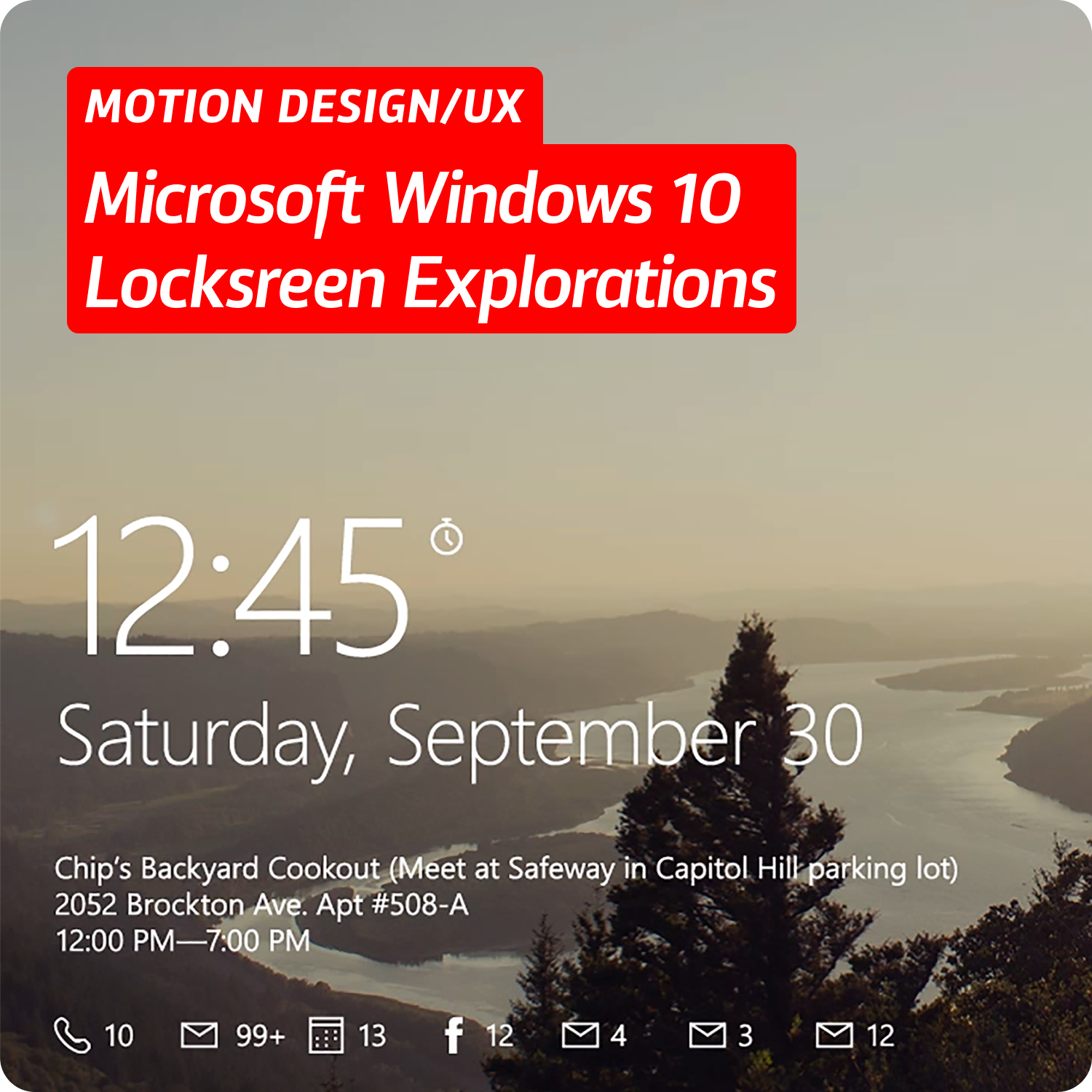 Windows 10 Lock Screen Explorations